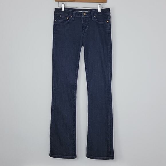 Joe's Jeans Low-Rise Bootcut Denim Jeans The Honey Size 28 (30 Natural Waist) - Picture 2 of 15